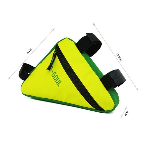 1147544381934.jpg Saddle bag riding bicycle mountain bike bag triangle tool kit upper tube beam bag bicycle equipment accessories