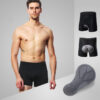 1393020737640.jpg Riding underwear men and women silicone pad bicycle underwear