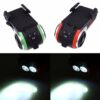 1610850583860.jpg 5 In 1 Double LED Bicycle Light Bluetooth Audio MP3 Player Speaker Charging Power Bank Ring Bell Bicycle Phone Holder