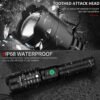 1616150491249.jpg Super Bright Flashlight Zoomable USB Rechargeable Electric Torch 5 Modes Torch Outdoor Fishing Waterproof