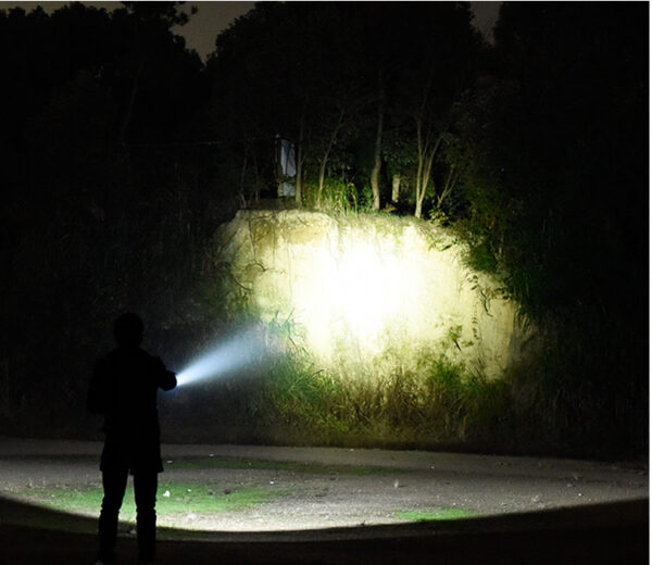 1616150491251.jpg Super Bright Flashlight Zoomable USB Rechargeable Electric Torch 5 Modes Torch Outdoor Fishing Waterproof