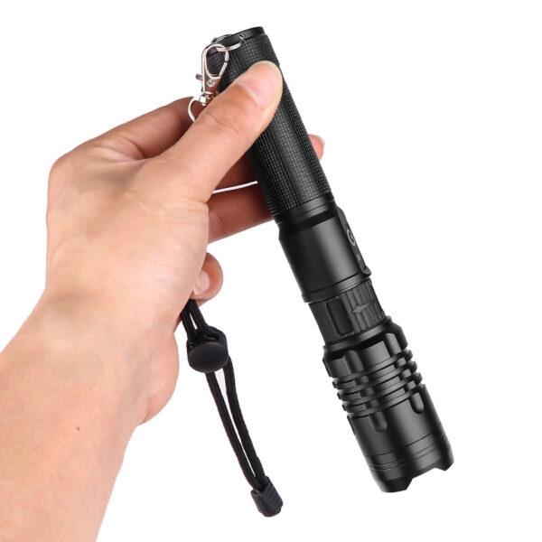 1616150573281.jpg Super Bright Flashlight Zoomable USB Rechargeable Electric Torch 5 Modes Torch Outdoor Fishing Waterproof