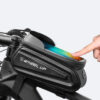 1619661114377.jpg WHEEL UP Hard Shell Bicycle Bag Front Beam Bag Mountain Bike Mobile Phone Touch Screen Upper Tube Bag Saddle Bag Riding Equipment
