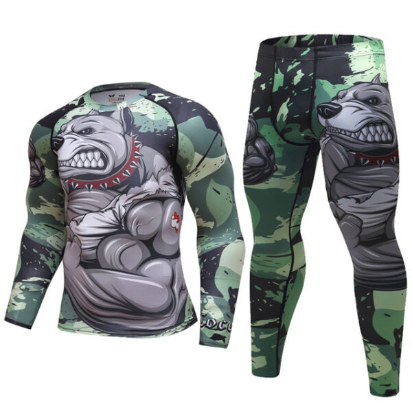 1622596132381.jpg Mens Tracksuit Set D Animal Compression T-Shirt Pants Skin