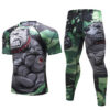 1622596132677.jpg Mens Tracksuit Set D Animal Compression T-Shirt Pants Skin