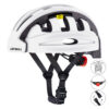 Folding cycling helmet