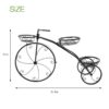18500f9d-a787-4e57-9ebe-44ccb4dc1d80.jpg Tricycle Plant Stand Flower Pot Cart Holder Ideal For Home Garden And Patio