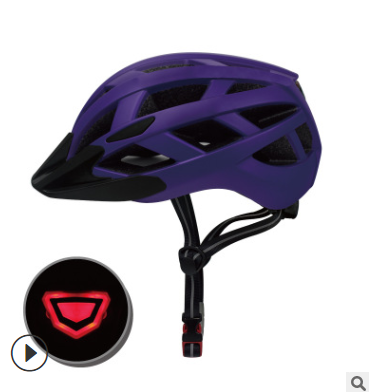 18810030877734.png Male and female one-piece bicycle riding helmet with light