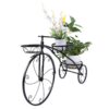 24356c99-892b-4ca1-b305-36acb8af0f5b.jpg Tricycle Plant Stand Flower Pot Cart Holder Ideal For Home Garden And Patio