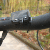 Mountain bike speedometer with blue luminous