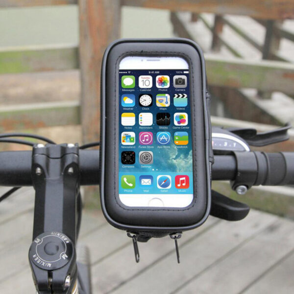 2726a663-0aae-4c82-be7c-ca64fe01acf2.jpg Bicycle Motorcycle Phone Holder Waterproof Case Bike Phone Bag For Xs 11 Mobile Stand Support Scooter Cover