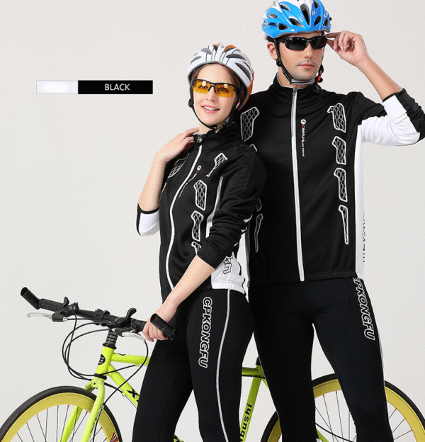 276263807347.png Spring and autumn bicycle Jersey long-sleeved suit men and women models mountain bike team version of clothes autumn and winter coat