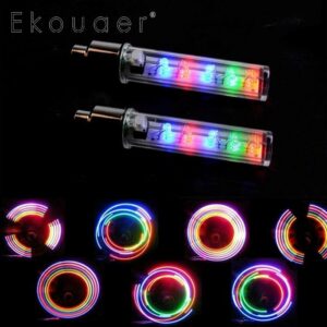 764752125960.jpg Waterproof Styling Bicycle Decorative Light 5 LEDs Bicycle Tire Valve Tube Lights 7 Function Emergency Warning Light