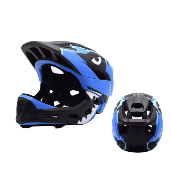 7c8bc0b6-28c0-41a8-b78a-b47cece9d5cd.jpg Children's Balance Bike Helmet Bicycle Riding Sports Protective Gear Sliding Scooter Full Face Helmet