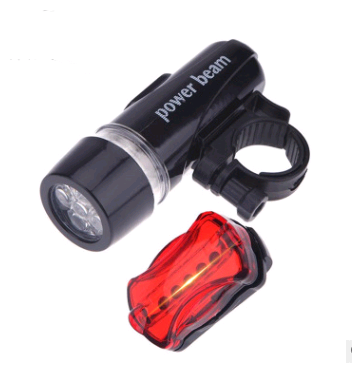 851695975666.png Bicycle Light LED Safety Warning Light Mountain Bike Riding Equipment Bicycle Light Set Bicycle Tail Light
