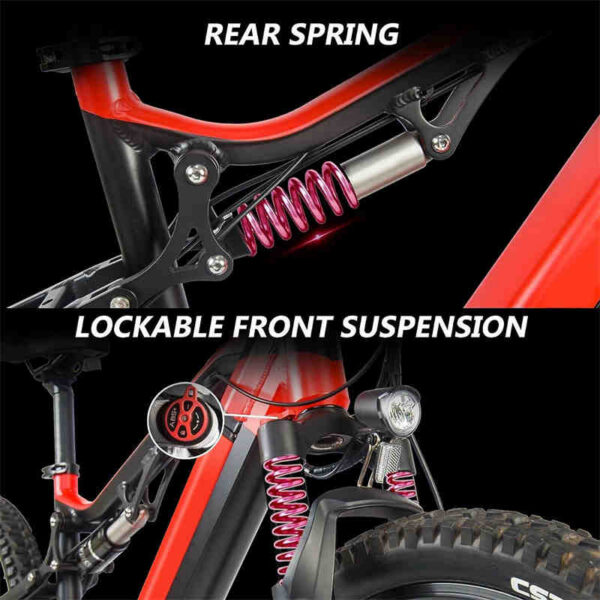 a521948e-8a5a-4a4c-a45c-4c286b7fa60b.jpg Red 500W Electric Ebike - 27.5 Inch Electric Mountain Bicycle 48V 27 Speed - Bafang Motor